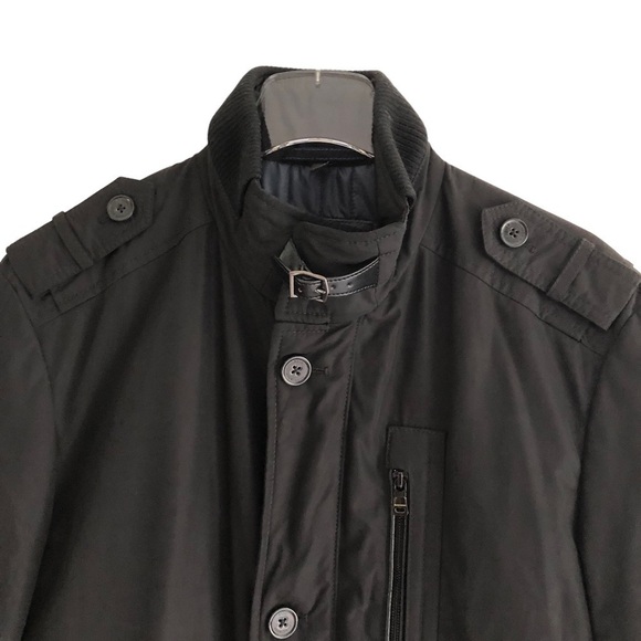 Hugo Boss Coat Water Wind Repellent Black 40R - Picture 5 of 15